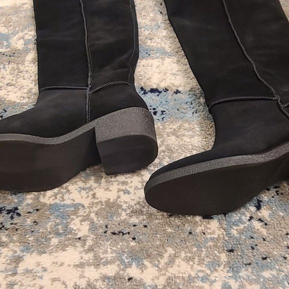 Coach over the knee suede boots - Picture 3 of 4